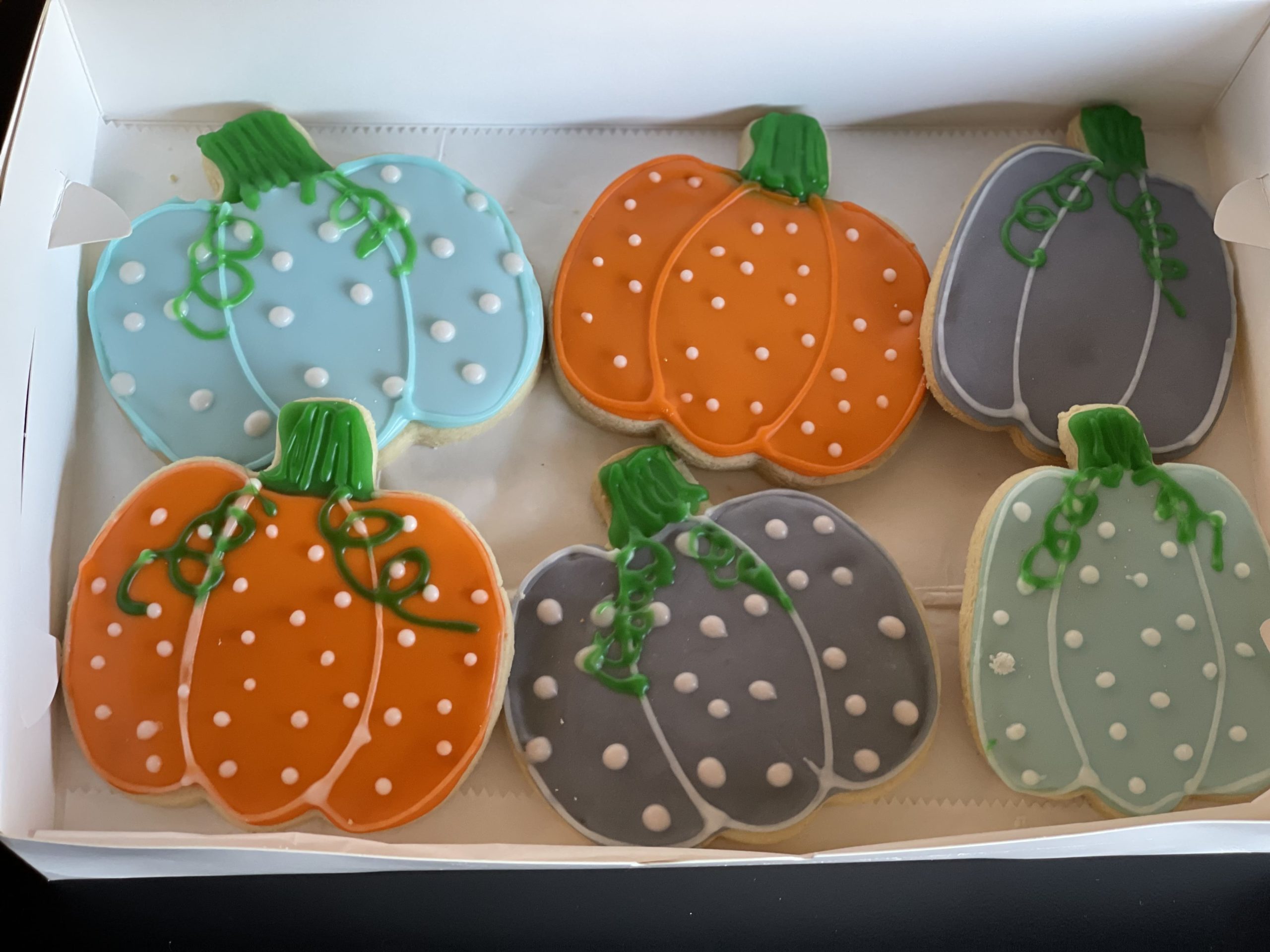 Pumpkin sugar cookies