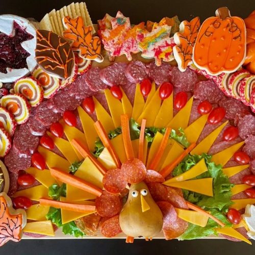 Turkey Charcuterie Board1 Turkey Charcuterie Board
